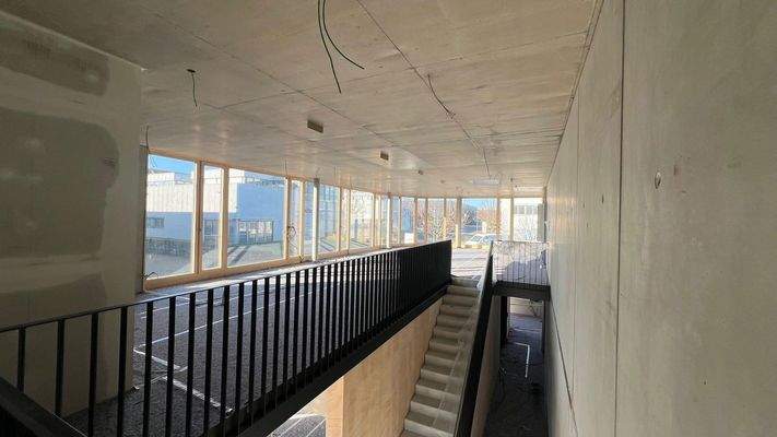 Treppenaufgang Büro