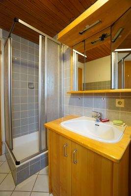 Dusch/WC im Dachgeschoss