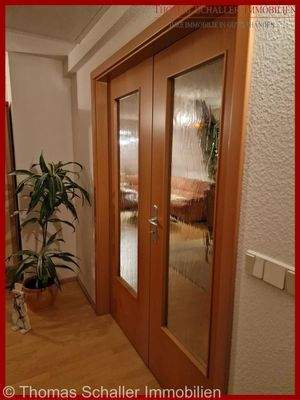 Flügeltür zum Wohnzimmer 