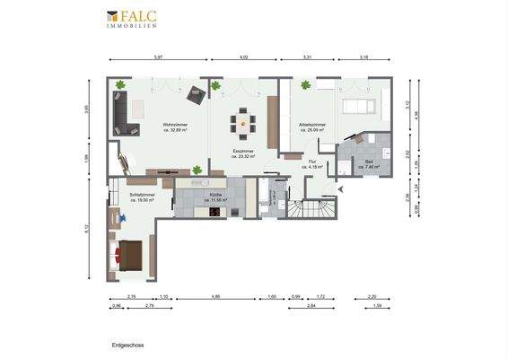 Grundriss Erdgeschoss