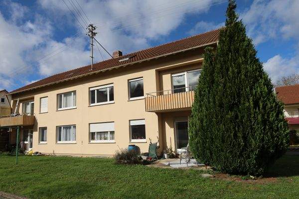 Südseite mit Gemeinschaftsgarten