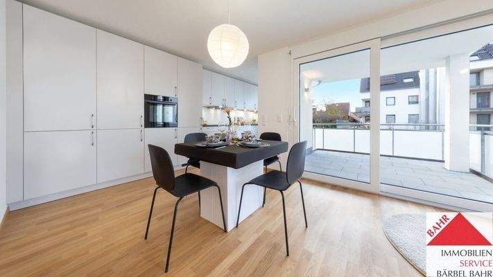 Essbereich mit Küche