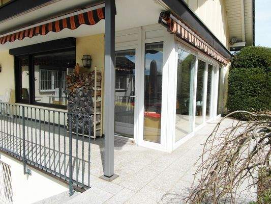 Geräumiger Wintergarten