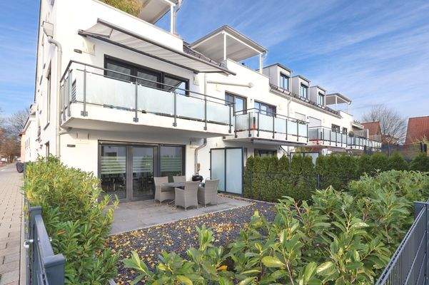 Balkon &amp; Steingarten-Terrasse