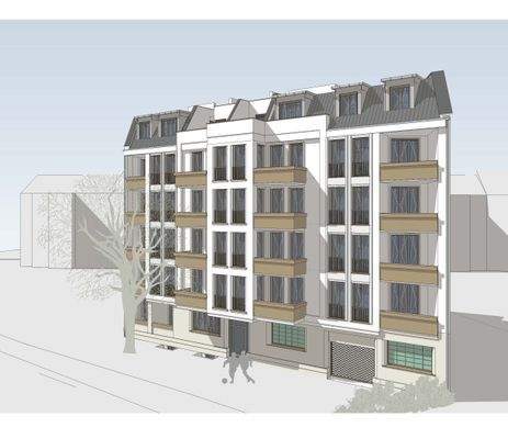 Straßenansicht Visualisierung