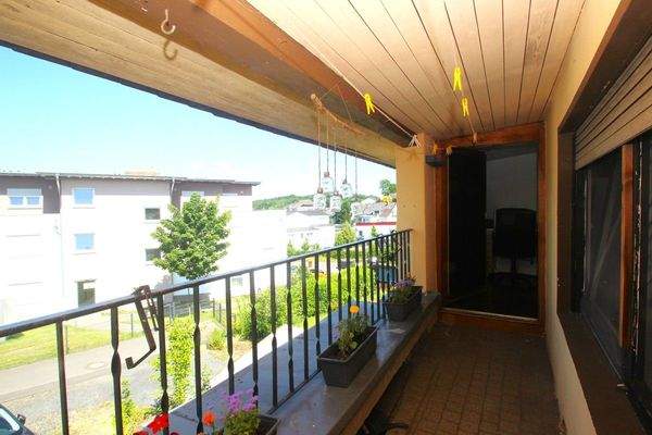 … mit Ausblick ins Grüne