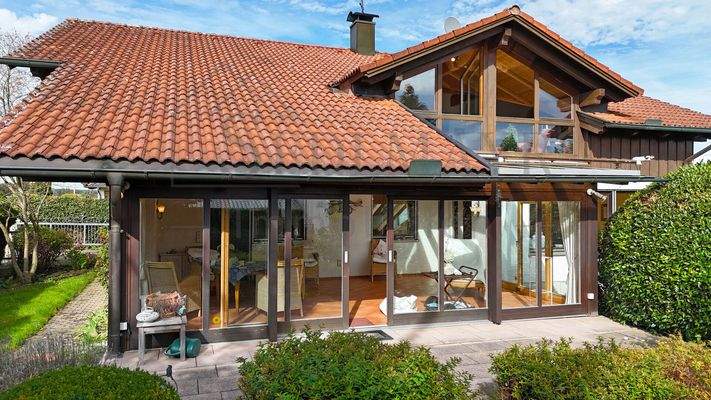 Ansicht Wintergarten außen