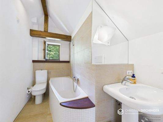 Badezimmer Dachgeschoss