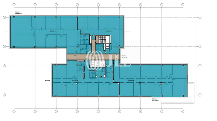 6. OG - 1.242,57 m²