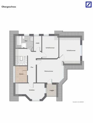 Grundriss Obergeschoss