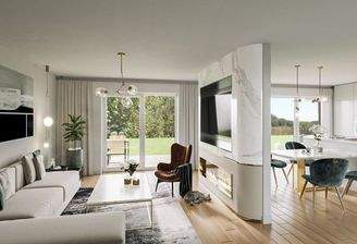  Ess-/Wohn-/Kochraum mit  Süd Ausrichtung