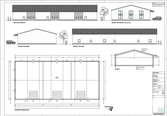 Grundriss/Ansichten/Schnitte