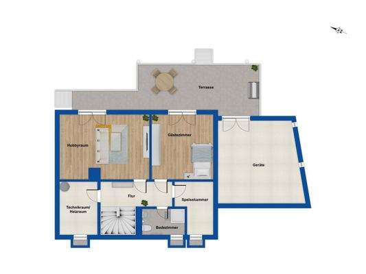 Grundriss - Untergeschoss