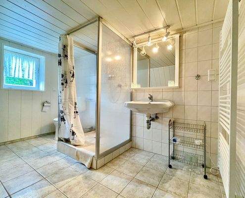 Ferienwohnung Badezimmer