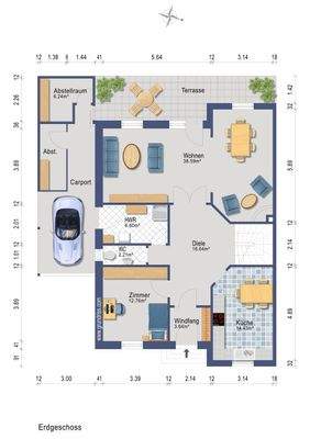 (Darstellung und Maßangaben sind ohne Gewähr)