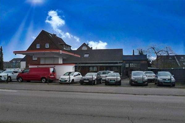 Ansicht vom Straßenrand