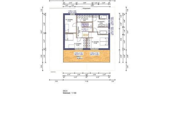 2-OG Schlafbereich m. Terrasse