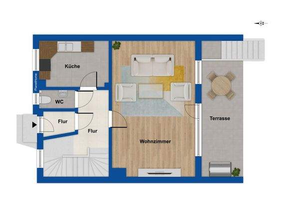 Grundriss Erdgeschoss