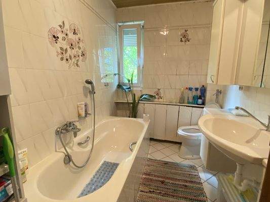 Badezimmer im Obergeschoss