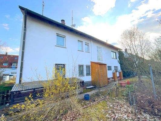 Rückansicht Gebäude