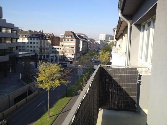 Ausblick vom Vorderbalkon