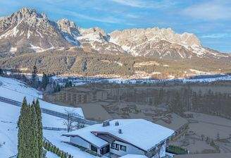 KITZIMMO-Grundstück in Toplage mit Baugenehmigung für 2 Luxusvillen kaufen - Immobilien Ellmau.