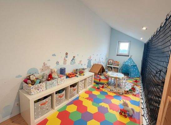 2. Kinderzimmer Halbgeschoss Visualisierung