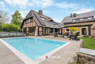 Garten, Pool, Terrasse, Haupthaus