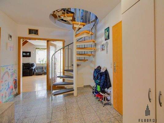 Treppenaufgang Maisionette