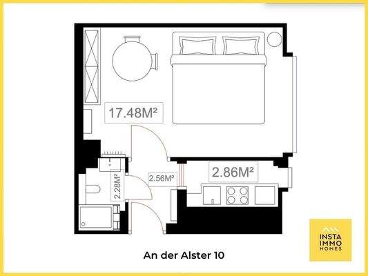 Grundriss - An der Alster 10
