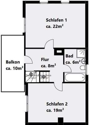 Obergeschoss Vorderhaus
