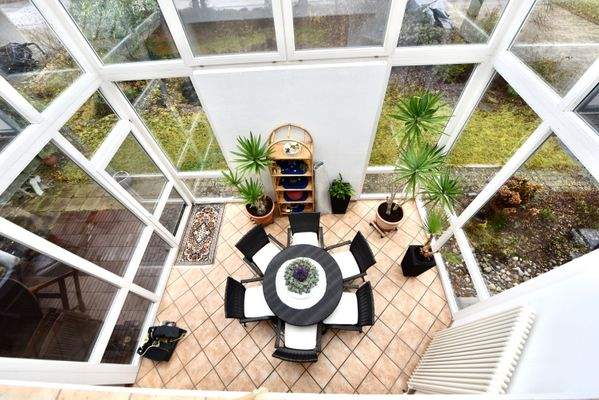 Blick in den Wintergarten