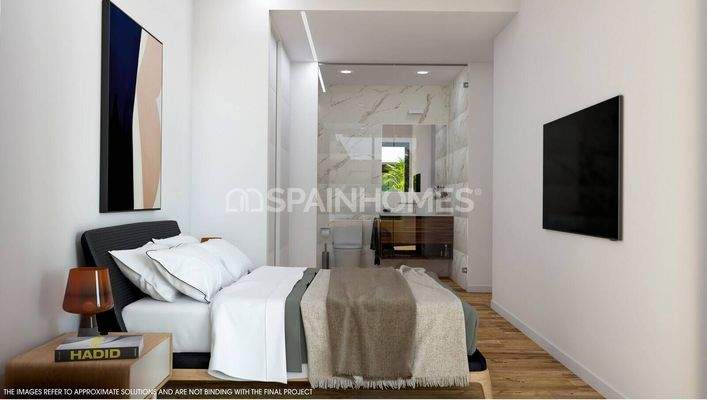 Sea-Accessible Flats in a Modern Project in La Marina Alicante