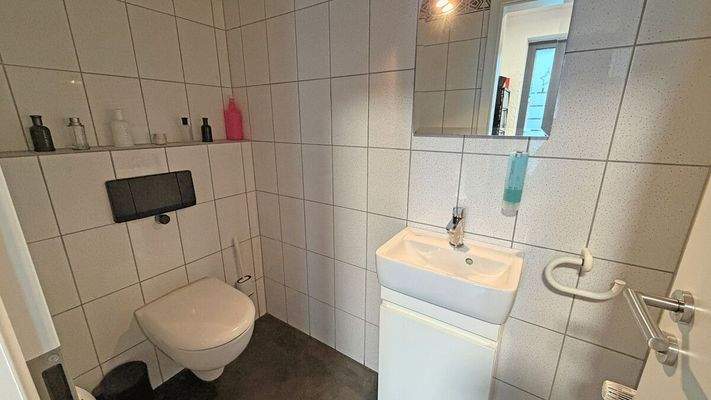 Gäste-WC im Erdgeschoss