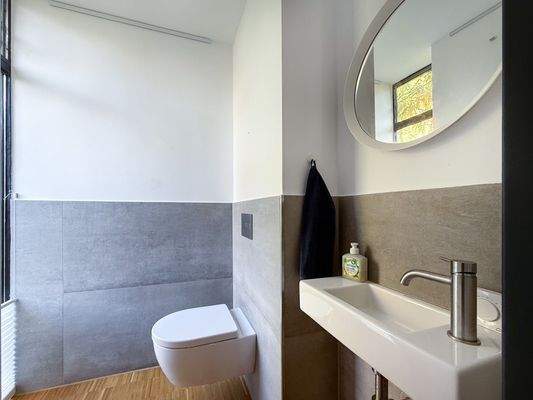 Gäste WC im Erdgeschoss