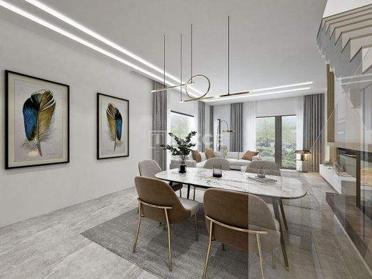 Semi-Detached Villas with Pool in Garden in İzmir Urla