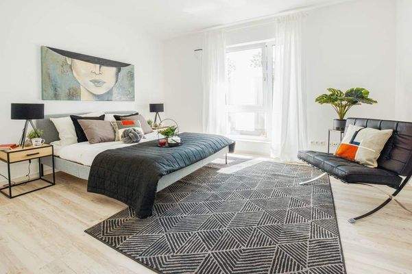 Schlafzimmer - Musterwohnung