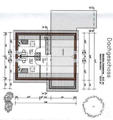 Grundriss Dachgeschoss