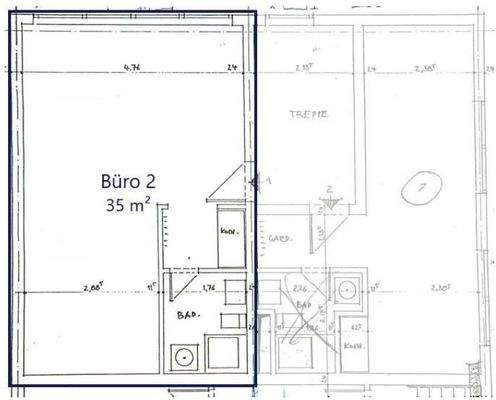 Grundriss Seitenhaus 1OG