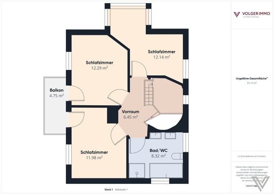 Wohnhaus Obergeschoss