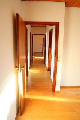 Flur in die Wohnräume