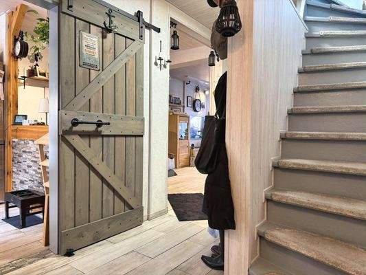 Blick in die Diele im Erdgeschoss