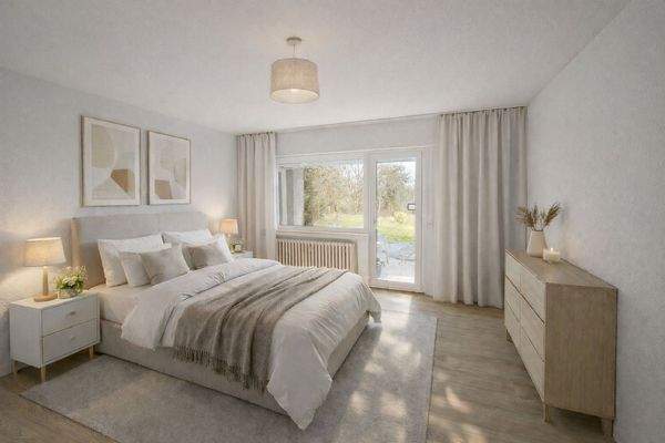 Schlafzimmer 2 KI Staging