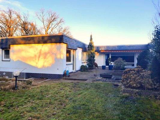 Rückansicht Bungalow