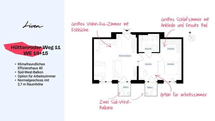 Hüttenroder Weg 11: WE 14+15