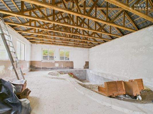 Wellnessoase Poolansicht