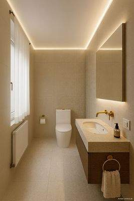 Gäste-WC Gestaltungsvorschlag