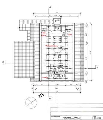 Grundriß Dachgeschoß