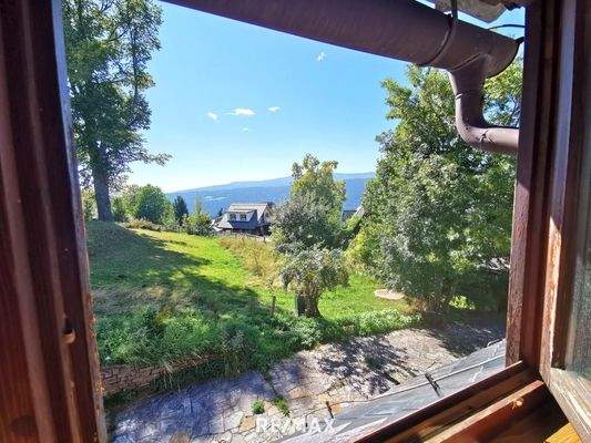 Ausblick zweites Dachgaubenzimmer