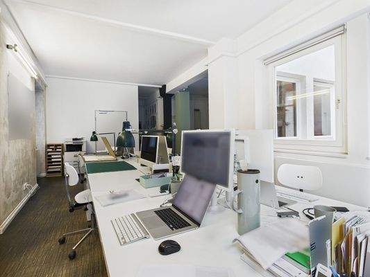 Offene Bürofläche - Hochparterre